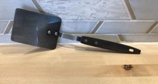 Vintage Short Solid Spatula Stainless Steel Small Flipper Turner USA 10.25”