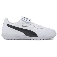 PUMA King Top Turf Soccer Mens White Sneakers Athletic Shoes 10573402