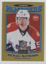 2016-17 O-Pee-Chee Platinum Retro Gold Rainbow 85/149 Michael Matheson #R-71 0c2