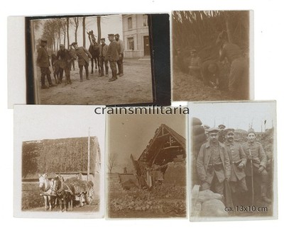 56x Genuine Photo Artillery Soldiers at Arras Vimy Lens Douai France WW1