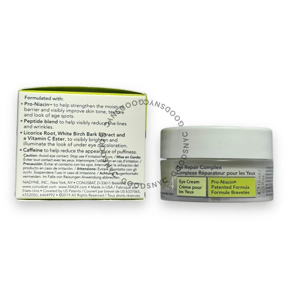 Complejo reparador de ojos NIA24 NIA 24 - 15 ml / 0,5 oz nuevo Foto 2 de 4