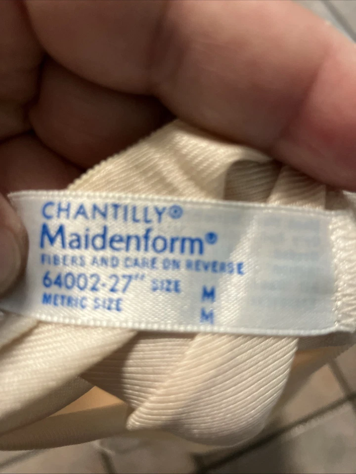 maidenform medio slip vintage talla M Foto 4 de 4