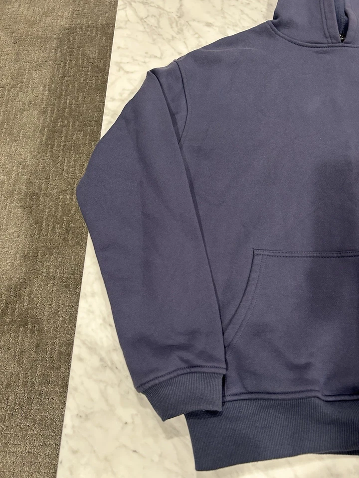 White Fox Match Your Words Oversized Hoodie Navy Women's Size S/M - Image 2 of 4