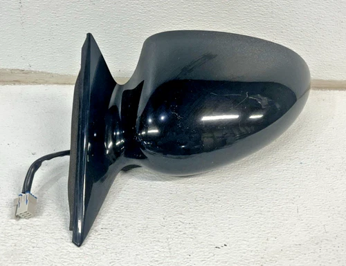 2000-2007 Chevy Monte Carlo left driver heated side view door mirror Gloss Black