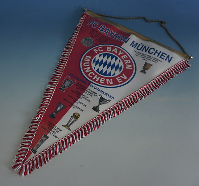 FC Bayern München Wimpel Deutscher Rekordmeister FCB  (FC23-186)