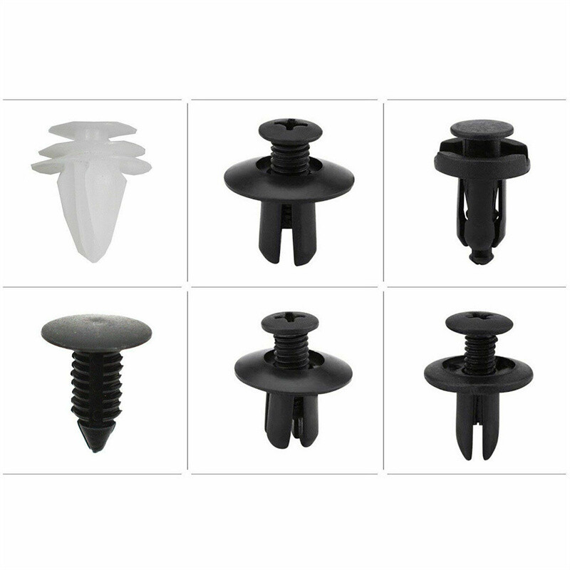 For Kia Hyundai Set Bumper Fender Liner Push Type Retainer Clips - Foto 5