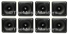8 Pack 3.5" inch Flush Mount Piezo Super Horn Tweeters Speakers Car Home Studio