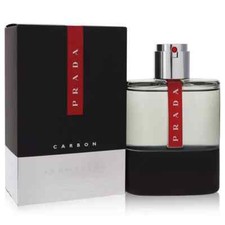 PRADA Luna ROSSA Carbon by PRADA Eau De Toilette Spray 3.4 Oz for Men