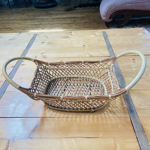 basket, rectangular, double handles, 16x8x7 Series Number Labeled - Picture 2 of 11
