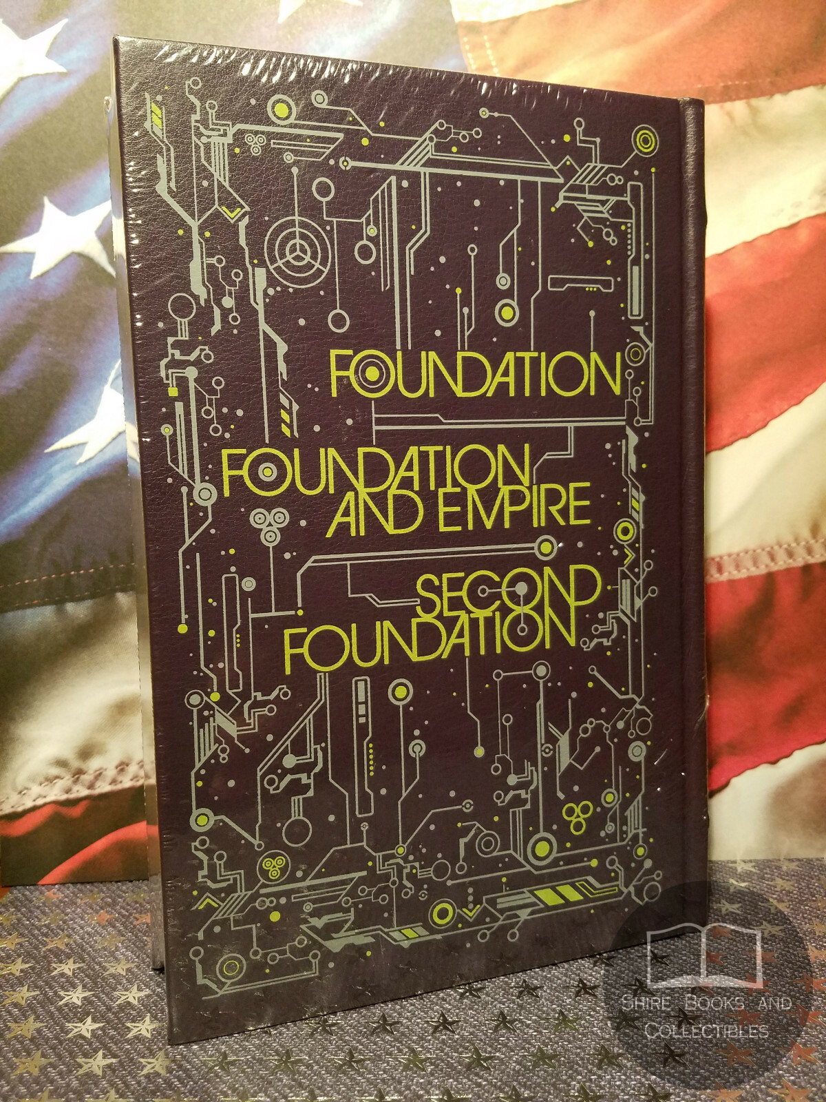 NEW SEALED The Foundation Trilogy by Isaac Asimov Bonded Leather 3
