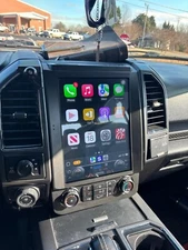 for Ford F250 Radio Upgrade 2015 2016 2017 2019,12.8inch QLED Touch Screen Stere