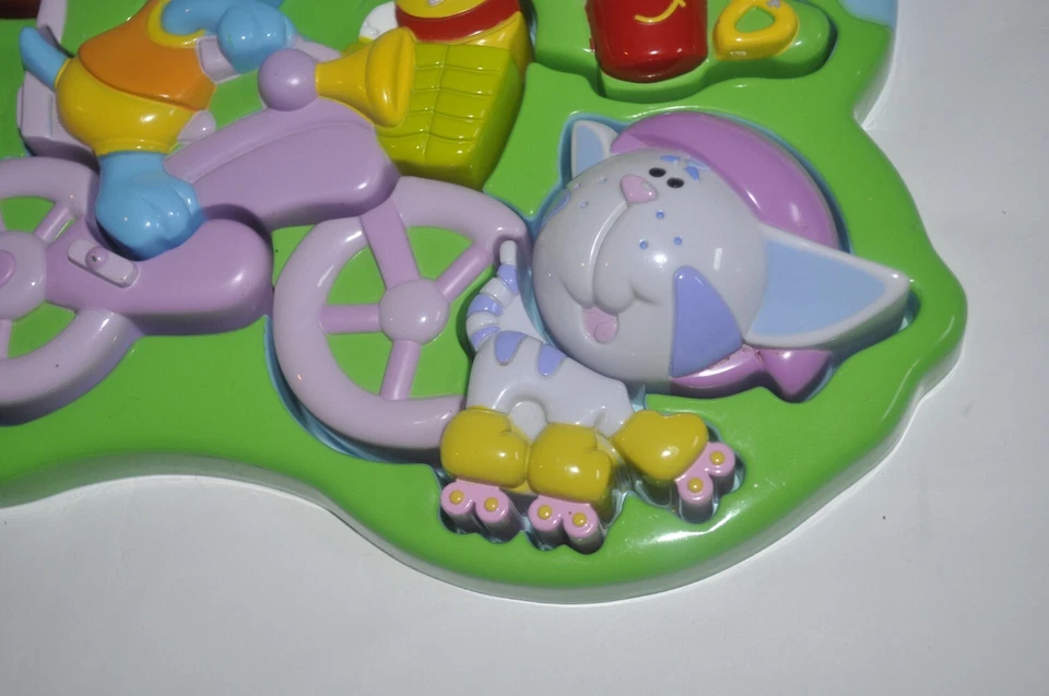 Blues Clues Bike Puzzle Storytime Chunky Plastic 3D Puzzle Friends 2000 - Image 3 of 4