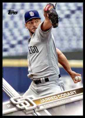 2017 Topps Series 1 Jarred Cosart #333 San Diego Padres