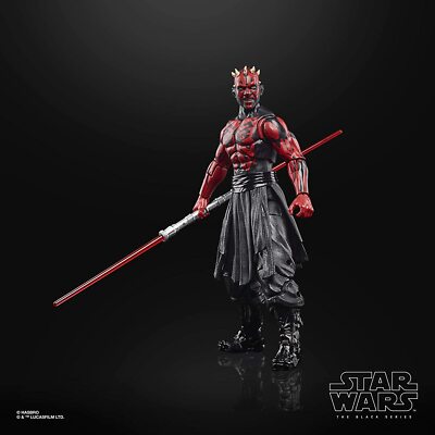 DARTH MAUL (SITH APPRENTICE) Hasbro Star Wars Black Series 6'' Action Figure 50th