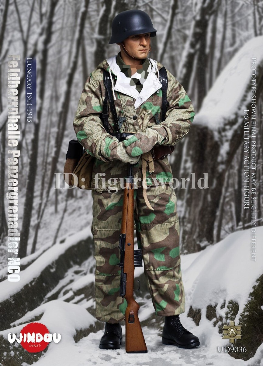 その他 UJINDOU 1/6 WWII  NCO Hungary UD9036 WWII Feldherrnhalle Panzergrenadier NCO Hungary UD9036