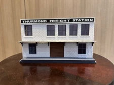 O Scale Thurmond WV Freight Station  (NEW & IMPROVED) (KIT)