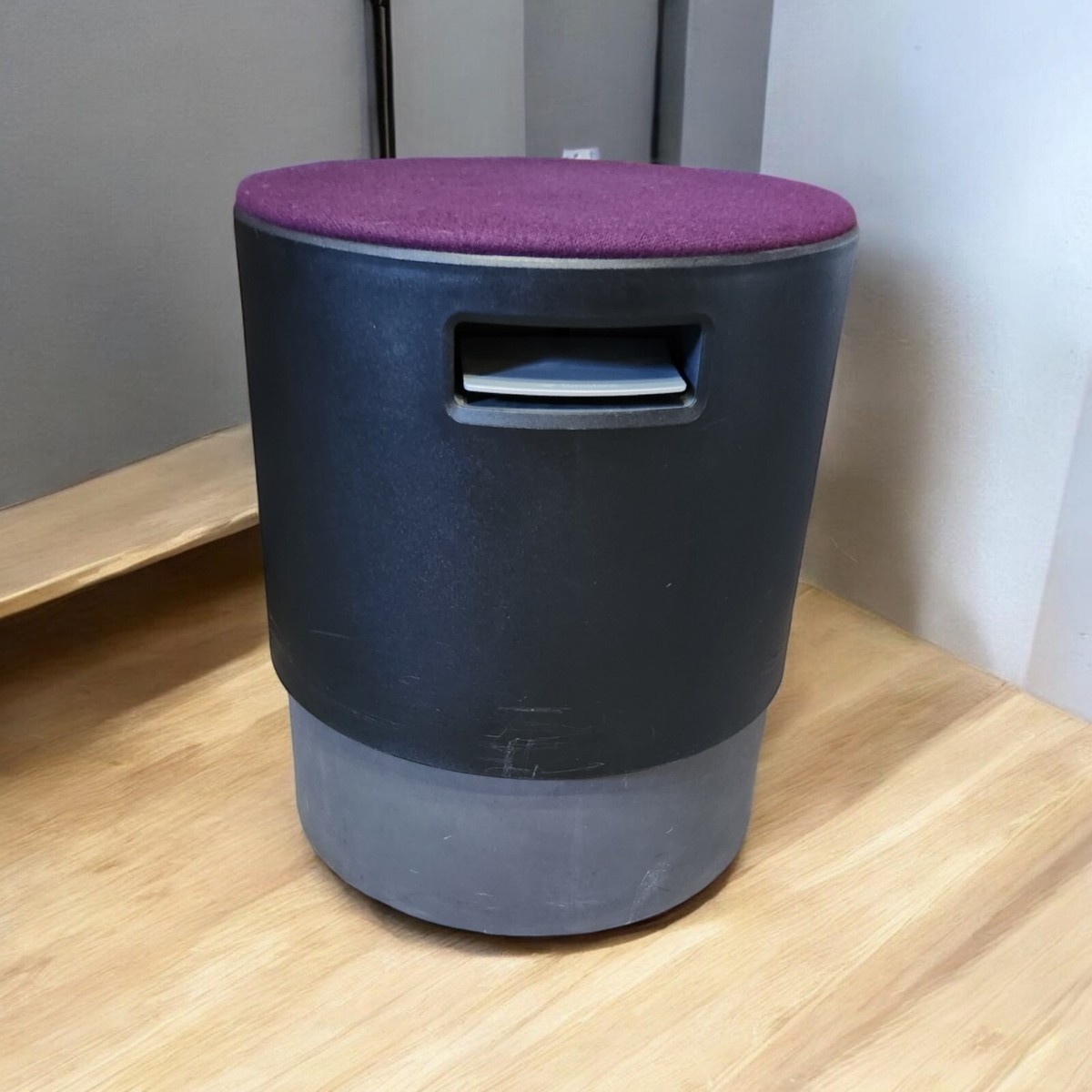 Adjustable Steelcase Turnstone Buoy Purple Black Wobble