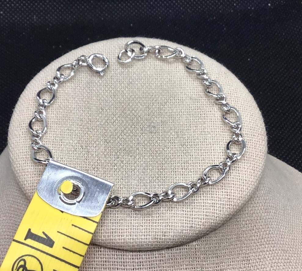 アクセサリー vintage silver925 chain bracelet Vintage Sterling Silver 925 Chain Bracelet 7