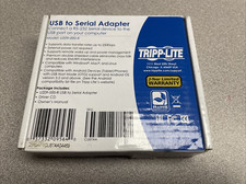 NEW Tripp Lite USB-A to RS232 DB9 Serial Cable - M/M , 5 ft. U209-000-R
