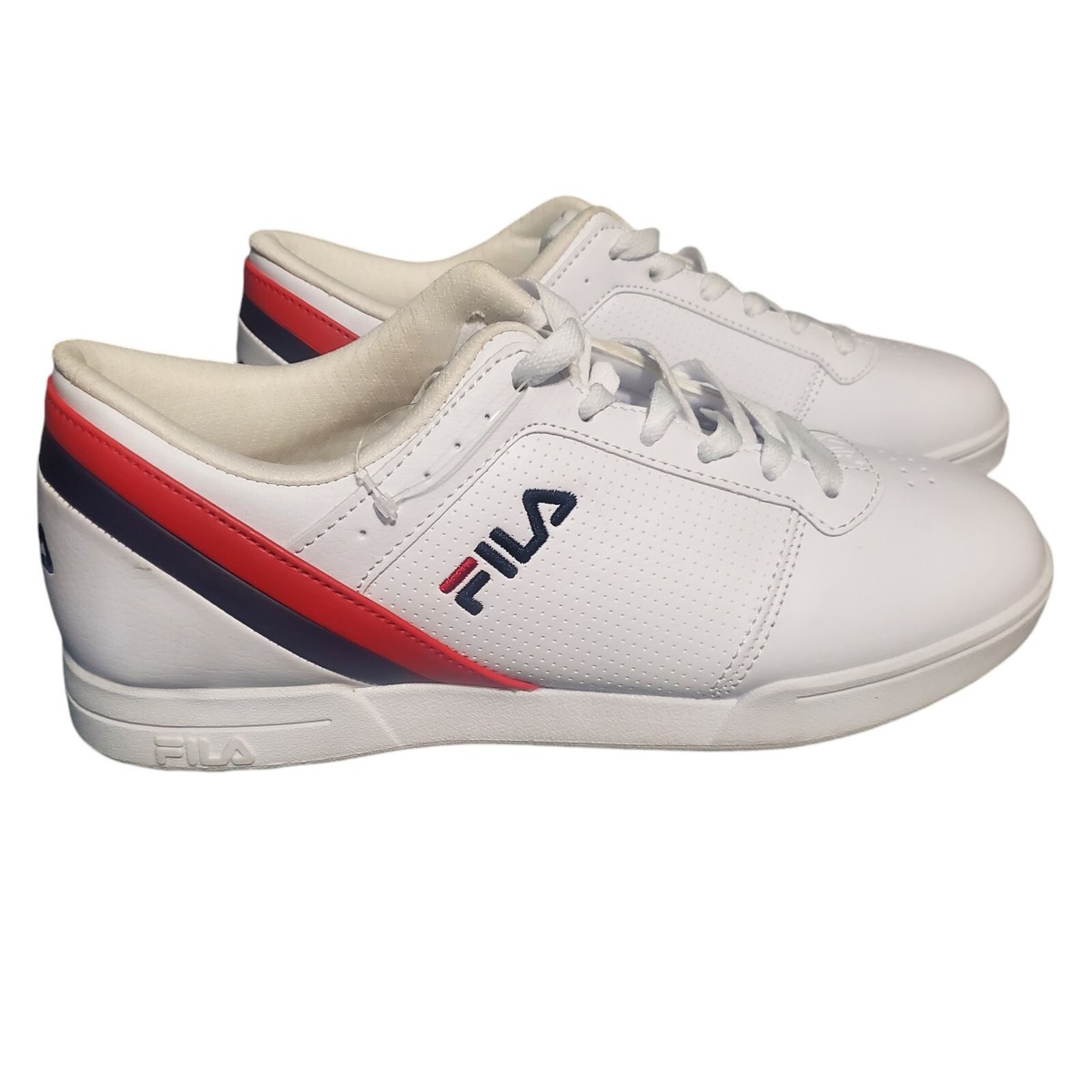 Fila Place 14 Mens Size 10 White Lifestyle Sneakers Shoes UK