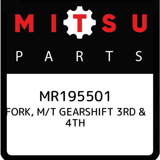 MR195501 Mitsubishi Fork, m/t gearshift 3rd & 4th MR195501, New