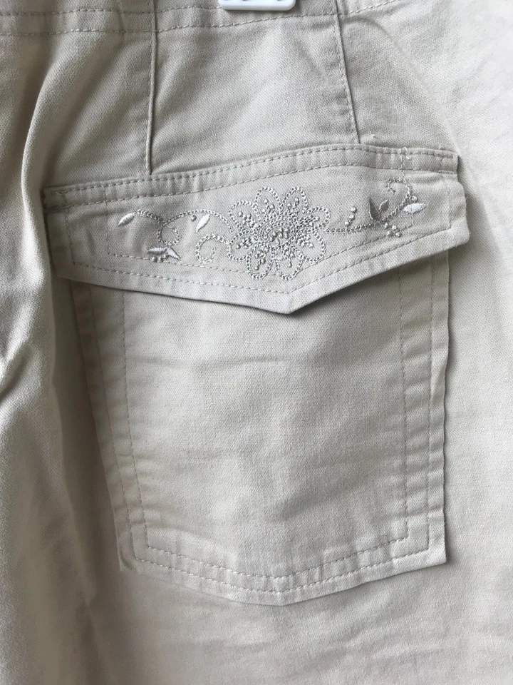 Брюки-капри French Laundry Sport хаки размер 22 Вт - Изображение 4 из 4