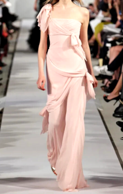 Oscar de la Renta Resort 2012 Runway Long Pink Bow Maxi Gown Evening Dress US 8 | eBay Oscar de la Renta Resort 2012 Runway Long Pink Bow Maxi Gown Evening Dress US 8 | eBay