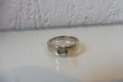 Schöner  Ring  , versilbert mit Stein , Pierre Lang - Bild 1 von 3
