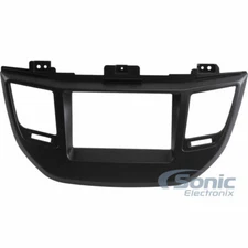 Scosche HY1635B Single/Double DIN Dash Kit for Select 2016-Up Hyundai Tuscon