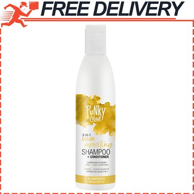 Punky Colour, 3-in-1 Color Depositing Hair Cleanser & Conditioner, 8.5 oz