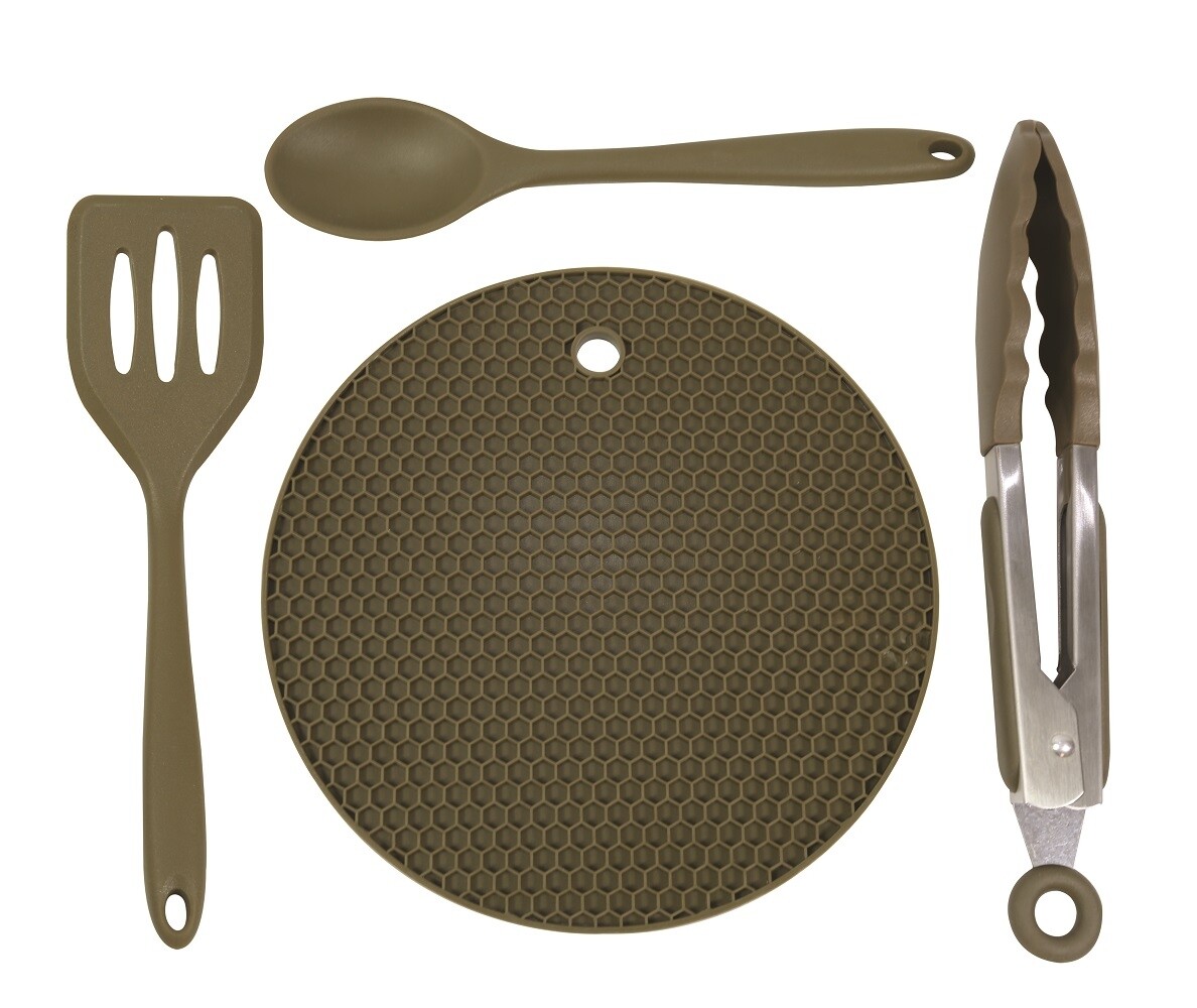 Trakker Armolife Silicone Utensil Set Fishing Camping Accessories - 211907