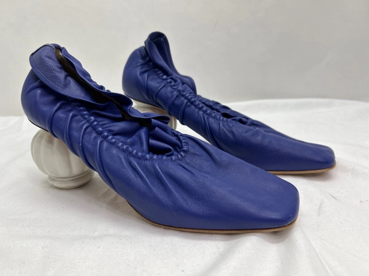 Mulberry SS18 Smock Pumps Cobalt Blue NJL024668 eBay