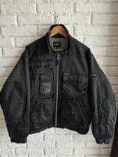 Schott USA Men's Cordura Textile Biker Multipocket Jacket Size L