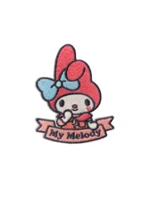 Sanrio My Melody Hello Kitty Patch, Adhesive/Sew On