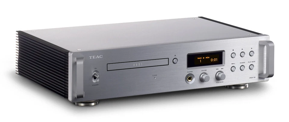 TEAC VRDS-701 CD-Spieler mit VRDS-Mechanik, Silber - Bild 2 von 4