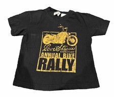Levi Strauss Signature Annual Bike Rally T-Shirt Kids Size XS Black