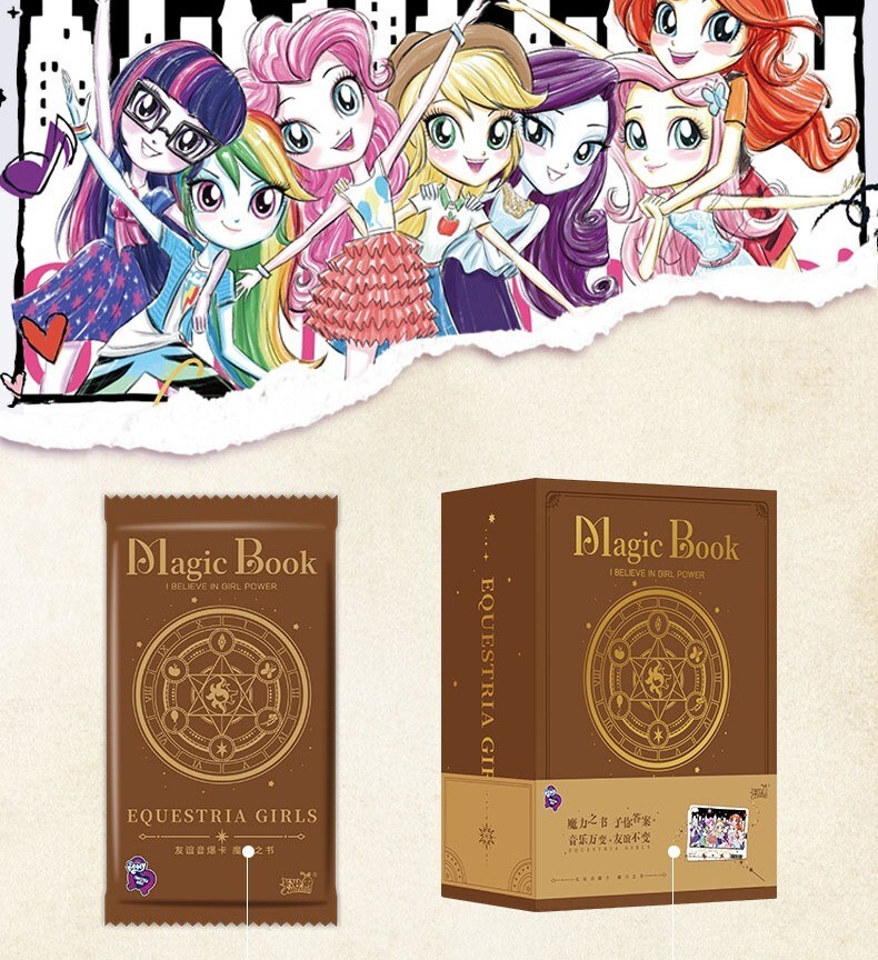 KAYOU My Little Pony Magic Book Anime Collection Trading Card