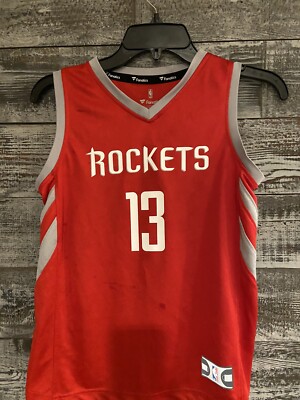 美品  NBA ROCKETS 13 HARDEN ユニフォーム S NBA Fanatics Houston Rockets James Harden Jersey #13 Youth Boys M