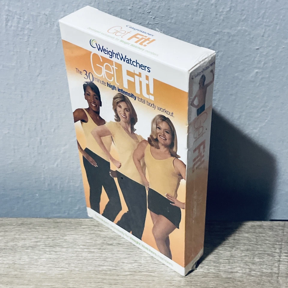 New Y2K Weight Watchers Get Fit VHS 30 Minute High Intensity Total Body Workout  Foto 4 de 4