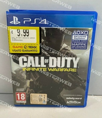 CALL OF DUTY INFINITE WARFARE - PS4 - USATO - Custodia Rotta | eBay