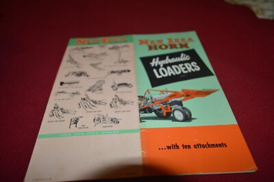 New Idea Horn Hydraulic Loaders Dealer's Brochure AMIL15 