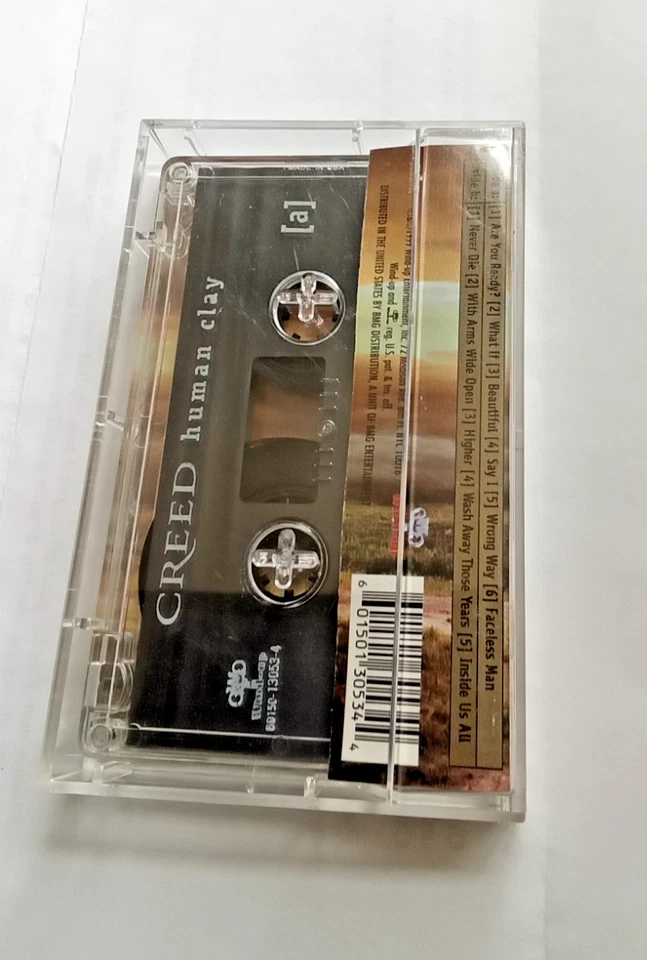 Creed Human Clay Cassette Tape Arms Wide Open 1999 Tested Excellent - Image 2 of 4