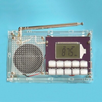 AM FM Radio   Kit Frequency Modulation Amplitude Modulation Digital Radio Kit- #