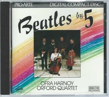CD: OFRA HARNOY / Orford Quartet - Beatles By 5