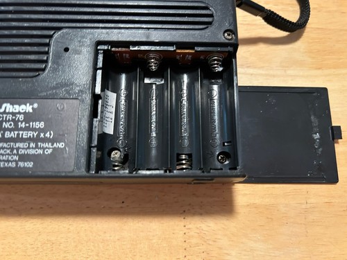 Radio Shack VOICE ACTUATED TAPE RECORDER Cassette Player CTR-76 Model #14-1156 - Picture 5 of 9