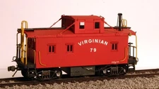Virginian Railway (VGN) caboose Decals, in HO-scale