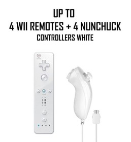 Nintendo Wii Game Console + Pick 1-4 Remotes, Wii Sports, Mario Kart & More, USA