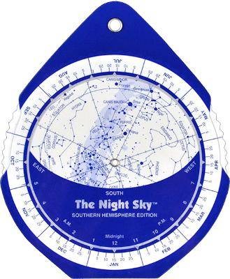 Der Nachthimmel Planisphere - Südliche Hemisphäre (S