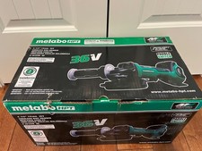 Metabo G3612DBQ6 Brushless Switch 4-1/2" 36V Disc Grinder