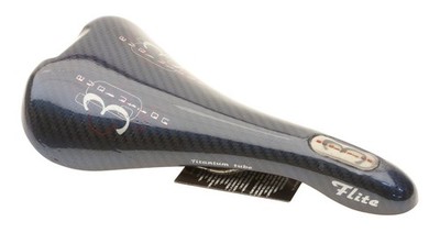 Selle Italia Flite Evolution 3 Saddle Carbon Fiber Ti Rails Blue